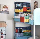 学生寝室收纳宿舍神器 平面可挂ipad床头屏风挂袋 墙面上壁挂多层