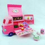 原单hellokitty 凯蒂猫女孩玩具蛋糕甜品玩具车过家家玩具2-5岁