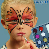 万圣节 意大利FILA GIOTTO 儿童人体彩绘颜料 彩妆水粉饼套装