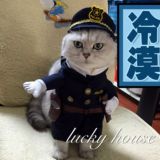 kojima 日本宠物变身装 猫咪衣服 狗狗衣服 搞笑 娱乐 自拍