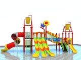 大型户外儿童水上乐园游泳池水上滑梯戏喷水玩具公园小区游乐设备
