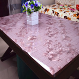 防水桌布长方形正方形圆塑料餐桌布pvc软玻璃茶几桌布防水防油