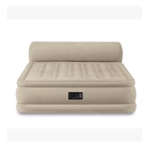 包邮正品INTEX豪华靠背线拉空气床 双人双层充气床加厚加高气垫床