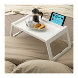 IKEA 宜家代购 克丽普克  懒人桌 床用餐架, 白色