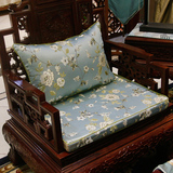 现代新款中式红木实木办公茶楼椅垫餐椅垫太师椅垫椅子仿古椅坐垫