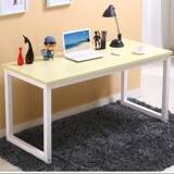 现代钢木电脑桌台式书房家具双人办公桌简约儿童书桌子学习写字台