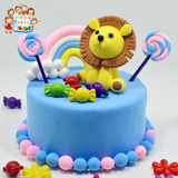 超轻粘土彩色橡皮泥奶油蛋糕材料包套装儿童手工diy制作玩具模具