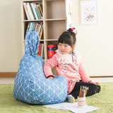 包邮雅皮创意儿童懒人沙发小孩子休闲简易儿童椅布艺单人宝宝椅