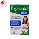 英国进口pregnacare max孕妇复合维生素 产妇营养片 深海鱼油叶酸