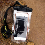 手机防水袋潜水套苹果6plus通用防水套水下拍照触屏手机袋手机套