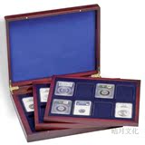德国灯塔钱币用品 木质3层银币盒硬币收藏展示盒子 NGC PCGS评级
