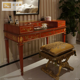 金其利英式实木梳妆台 拉卡萨彩绘梳妆桌 欧式法式家具定制北京