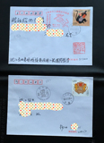 2016-1 丙申年第四轮生肖猴邮票 首日实寄封（二）
