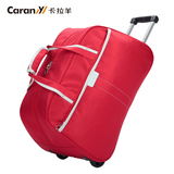 新品卡拉羊拉杆包手提旅行箱包大容量行李箱男女购物可折叠包8377