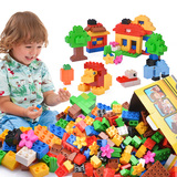 大颗粒积木乐高式拼装玩具宝宝女孩男孩1-2-3岁儿童益智4-5-6周岁