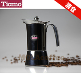 【特价清仓】Tiamo意大利式摩卡咖啡壶 煮咖啡壶家用不锈钢HA1584