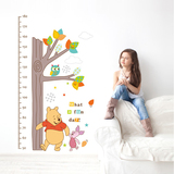 儿童房量身高墙贴纸可爱树可移除卧室客厅墙壁装饰贴画卡通迪士尼