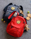 外贸原单背包韩国小熊3-6岁儿童书包幼儿园宝宝包双肩书包帆布包