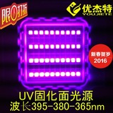 LED紫光紫外线光源20-100W灯珠365NM波段用于UV固化验钞探伤检漏