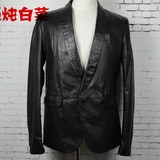 上海现货DIESEL BLACK GOLD LESMIT-FS迪赛黑金系列 西服款皮衣