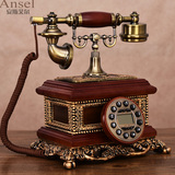 欧式复古典装饰家居洋房别墅摆件仿古电话机 欧式电话机座机新款