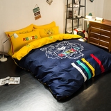 时尚床上用品全棉四件套纯棉1.5米1.8米宽床单被套可定做床笠
