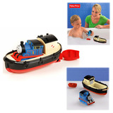 托马斯小火车 宝宝戏水洗澡洗浴船火车轮船游泳池儿童玩具盒装