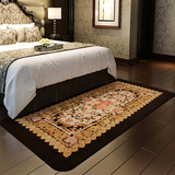 地毯客厅茶几垫 长方形卧室田园日韩风格 可水洗绒面床边毯 特价