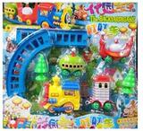 儿童益智玩具花园宝宝叮叮车电动轨道玩具 轨道小火车玩具包邮