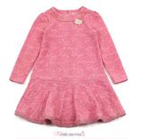 韩国原单女童长袖连衣裙品牌儿童连衣裙外贸出品女小中童连衣裙