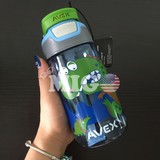 美国代购Avex康迪克子牌儿童吸管杯户外防漏汽车塑料水杯473ml