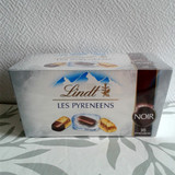 现货法国lindt瑞士莲les pyreneens比利牛斯山黑巧克力礼盒219g