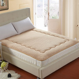 榻榻米羊羔绒床垫学生宿舍床褥子单人双人海绵垫被加厚2m/1.8米