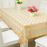都市桌布家居pvc塑料正方形台布欧式餐桌布防水防油耐热方桌布