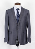 专柜新款雅戈尔男士商务修身西服套装纯色灰色;原价3280元/套