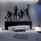 灌篮高手 篮球运动员 人物动作男生宿舍卧室床头背景墙贴画壁纸