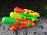 义乌玩具批发长管水枪夏季儿童实色水枪塑料戏水沙滩玩具水枪三色
