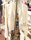 娜娜酱日本专柜代购Lily Brown蕾丝袖束腰外套LWFJ162052