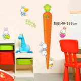 身高贴量身高尺宝宝儿童房幼儿园背景墙布置装饰可移除墙贴纸贴画