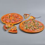 新款仿真披萨饼Pizza食物模型橱窗家居摆设幼儿园过家家玩具教材