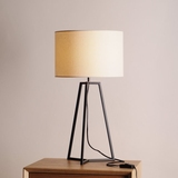 北欧宜家铁艺创意台灯 现代简约美式极简个性床头客厅灯艺术灯具