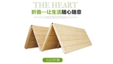 木板折叠床床木板床垫硬板床垫实木排骨架加宽单人折叠床板1.8米
