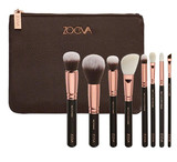 ZOEVA化妆刷8支套装玫瑰金粉色散粉刷腮红刷修容刷眼影刷八件套刷
