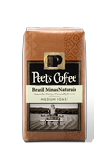 美国直邮 Peets Brazil Minas Naturais 烘焙咖啡粉 340g 非速溶