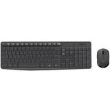 Logitech/罗技 MK235无线办公键盘鼠标套装 超薄无线