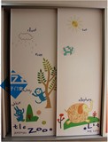 彩绘烤漆趟门推拉韩式定制移门滑动衣柜新款儿童房可爱动画卡通
