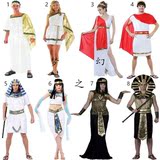 包邮万圣节cosplay埃及服装成人男女埃及艳后公主埃及法老表演服
