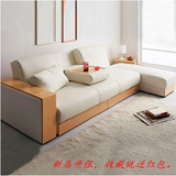 可折叠小户型1.6米沙发床带储物双抽屉可拆洗布艺多功能沙发床
