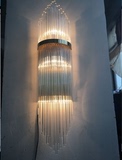 简约玻璃壁灯现代客厅灯具酒店大堂别墅样板房装饰壁灯！