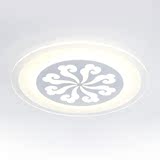超薄LED圆形卧室吸顶灯 现代简约大气客厅灯餐厅遥控房间新款灯具